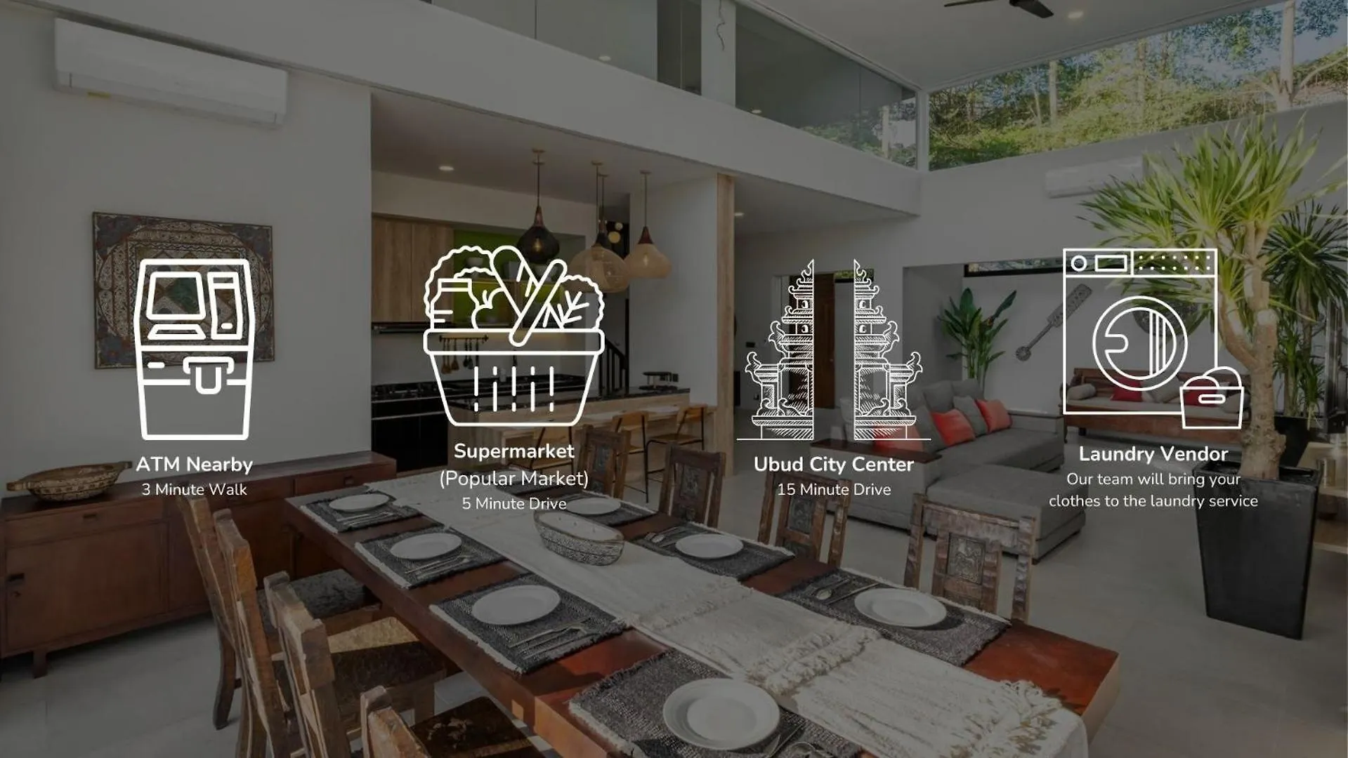 Villa Cakra - 4 Bedroom Luxury Villa With Infinity Pool And Paddy Field View Ubud Indonesien